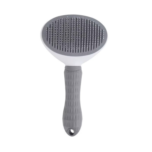 Self Cleaning Pet Grooming Brush – Cat & Dog Hair Remover