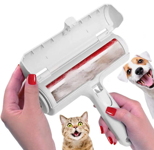 Pet Hair Remover Roller – Reusable Dog & Cat Fur Cleaner