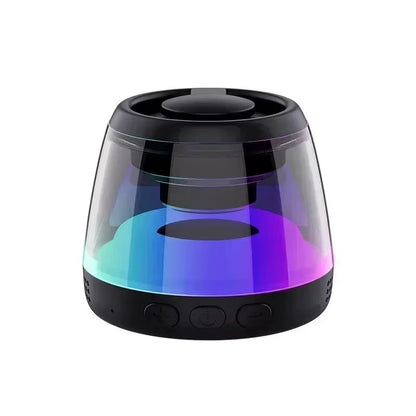 Mini Magnetic Bluetooth Speaker – Portable RGB Sound Box & Phone Holder Ring